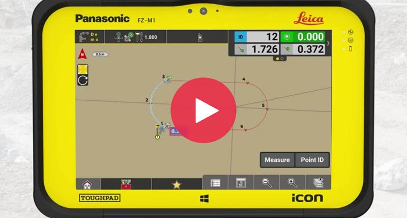 Leica iCON site software 